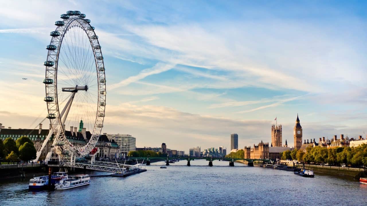The London Eye Ferris Wheel