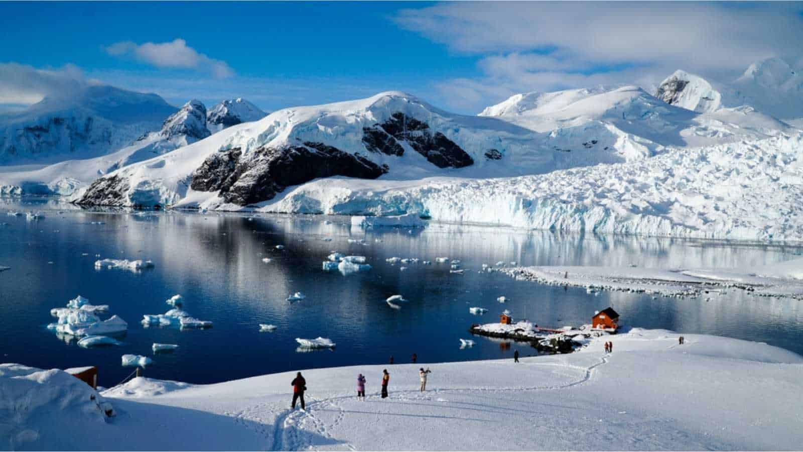 People in Antarctica