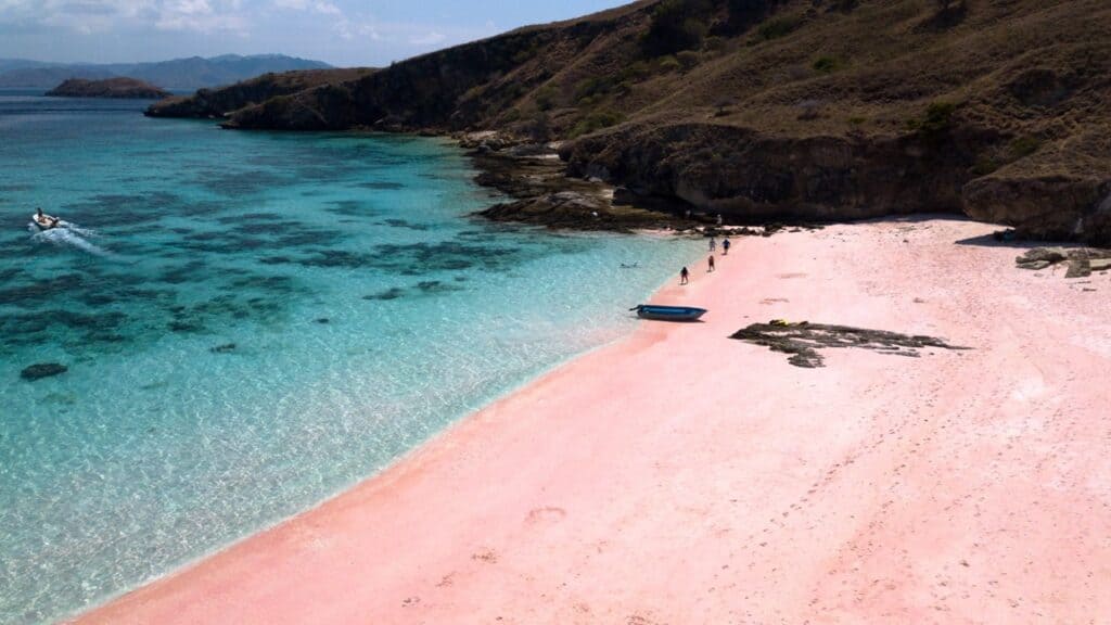 Pink Beach Indonesia