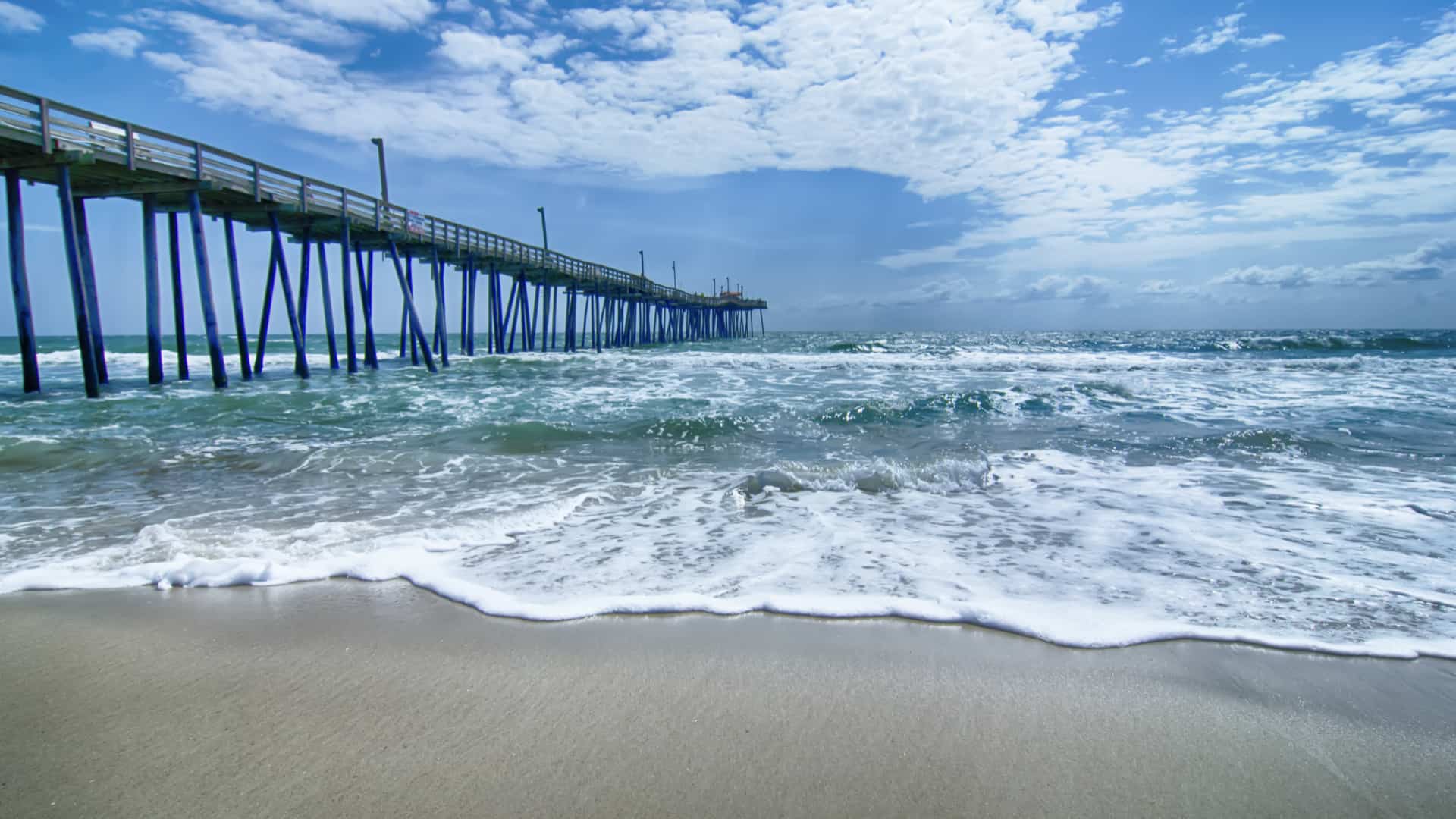 Fishing Pier in the outer banks