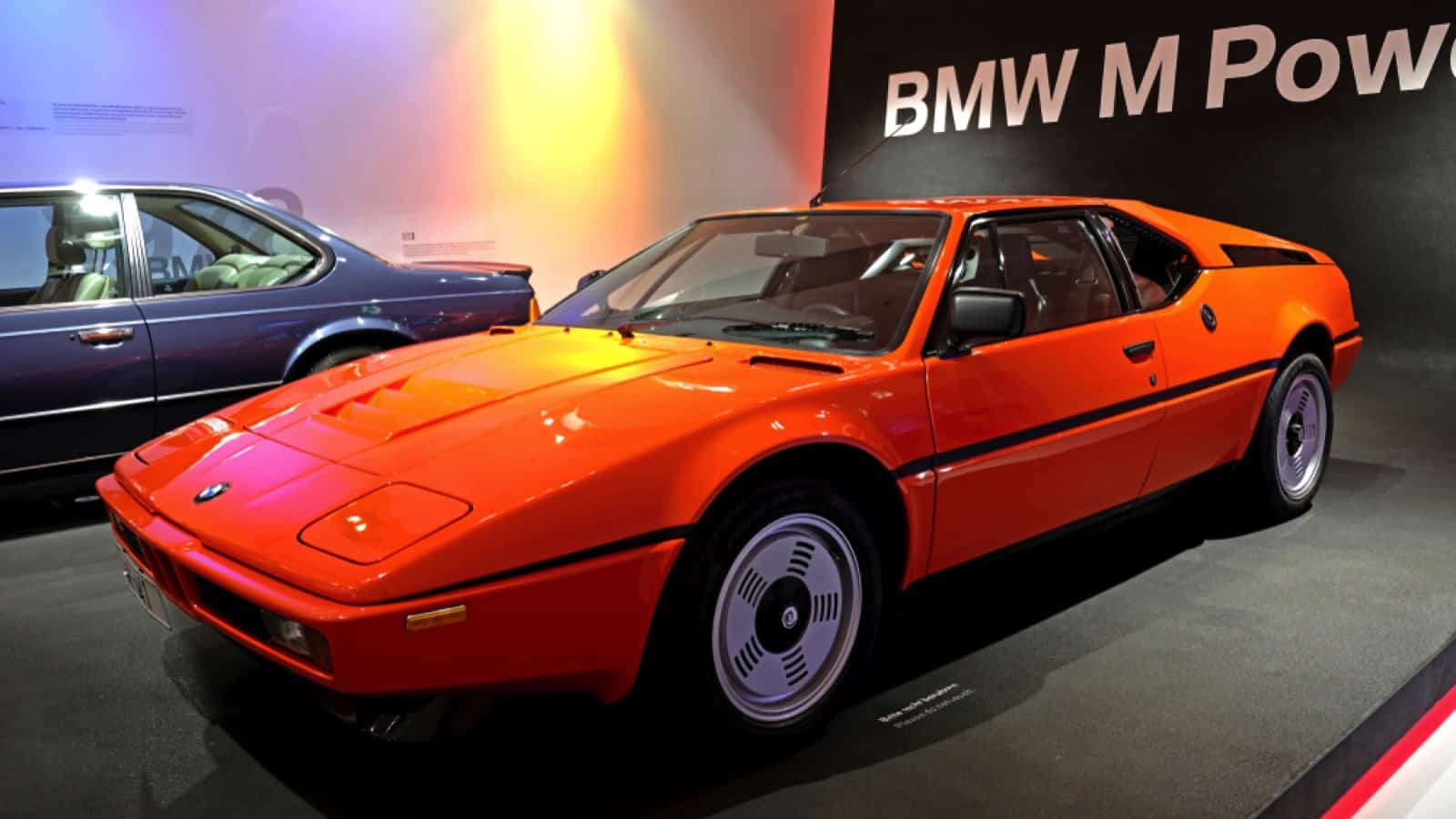 Munich, Germany, July 13, 2019: BMW M1 sport car produced from 1978-1981