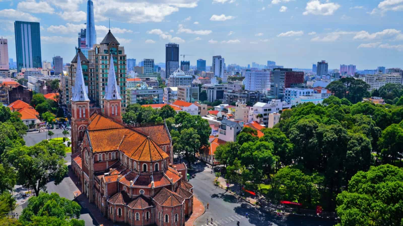 Notre Dame Cathedral Ho chi minh city