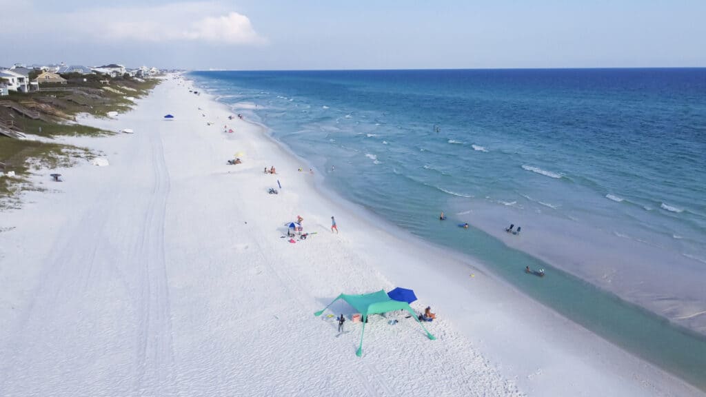 30A a stretch of beach between Destin and Panama City