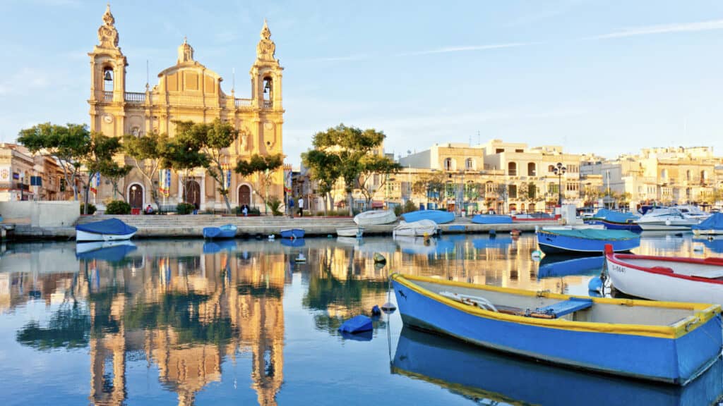Valleta harbour Malta.‎