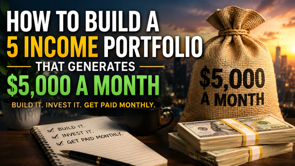 How to Build a 5 Income ETF Portfolio That Generates $5,000 a Month 1 $5,000 portfolio