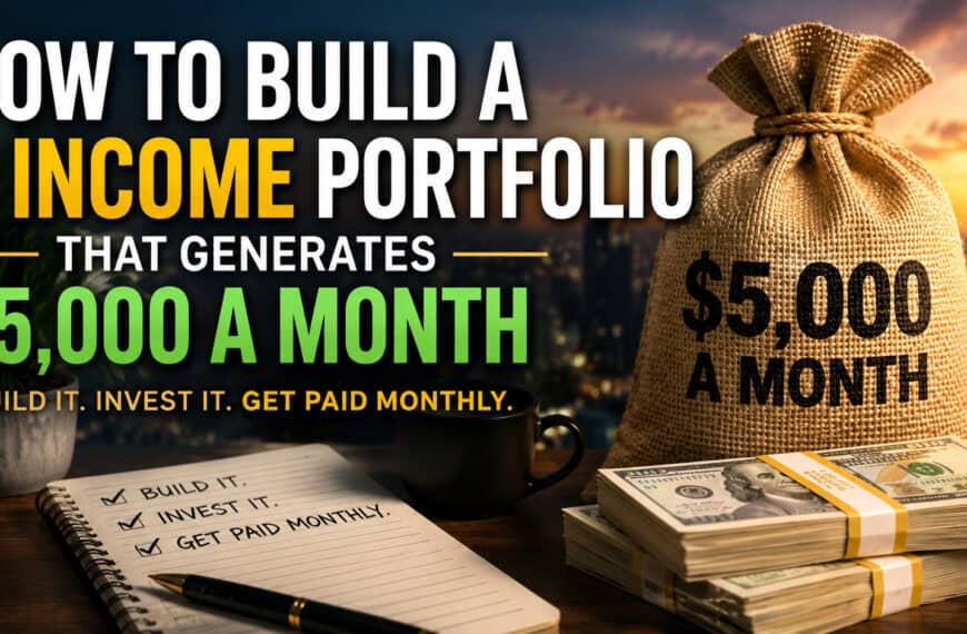 How to Build a 5 Income ETF Portfolio That Generates $5,000 a Month